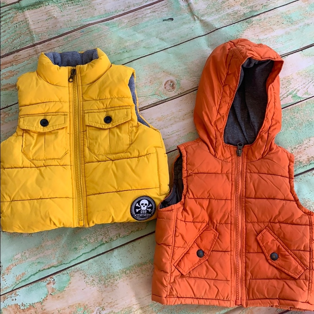 Set of Gap winter vests